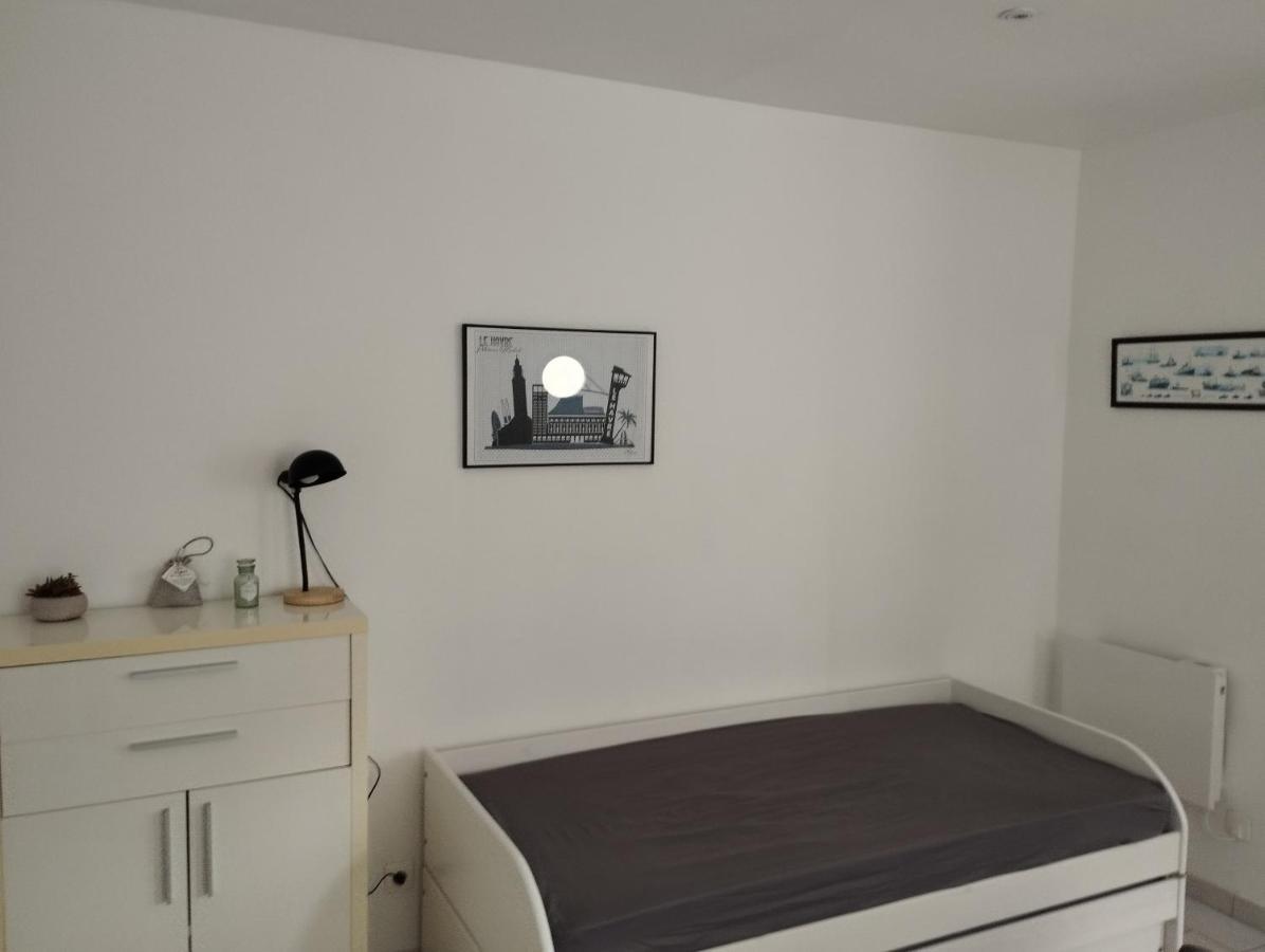 Charmant Studio Canape Lit Netflix Prime Video Dazn Wifi Le Havre Dış mekan fotoğraf