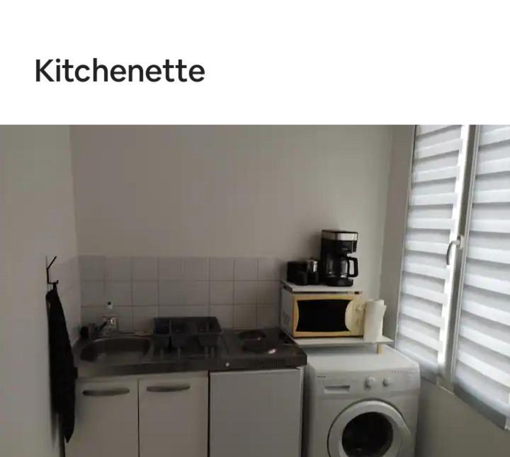 Charmant Studio Canape Lit Netflix Prime Video Dazn Wifi Le Havre Dış mekan fotoğraf